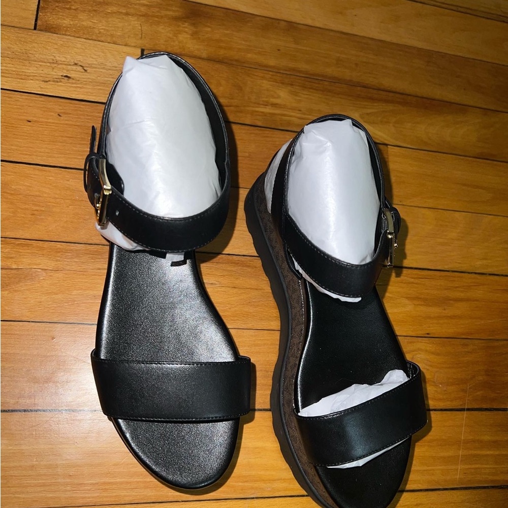 Mk Platform Sandals - image 3